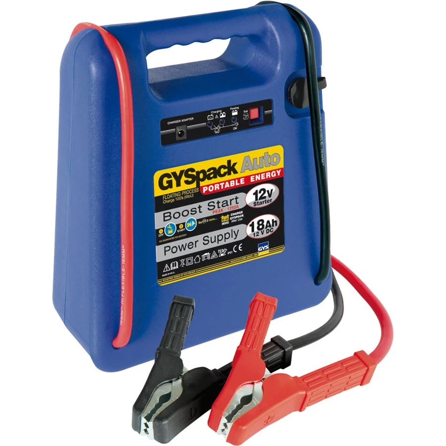 GYS GYSPACK AUTO Netzunabhäniges Starthilfegerät 12V 480A 7kg - 025455 1 GYS GYSPACK AUTO Netzunabhäniges Starthilfegerät 12V 480A 7kg - 025455