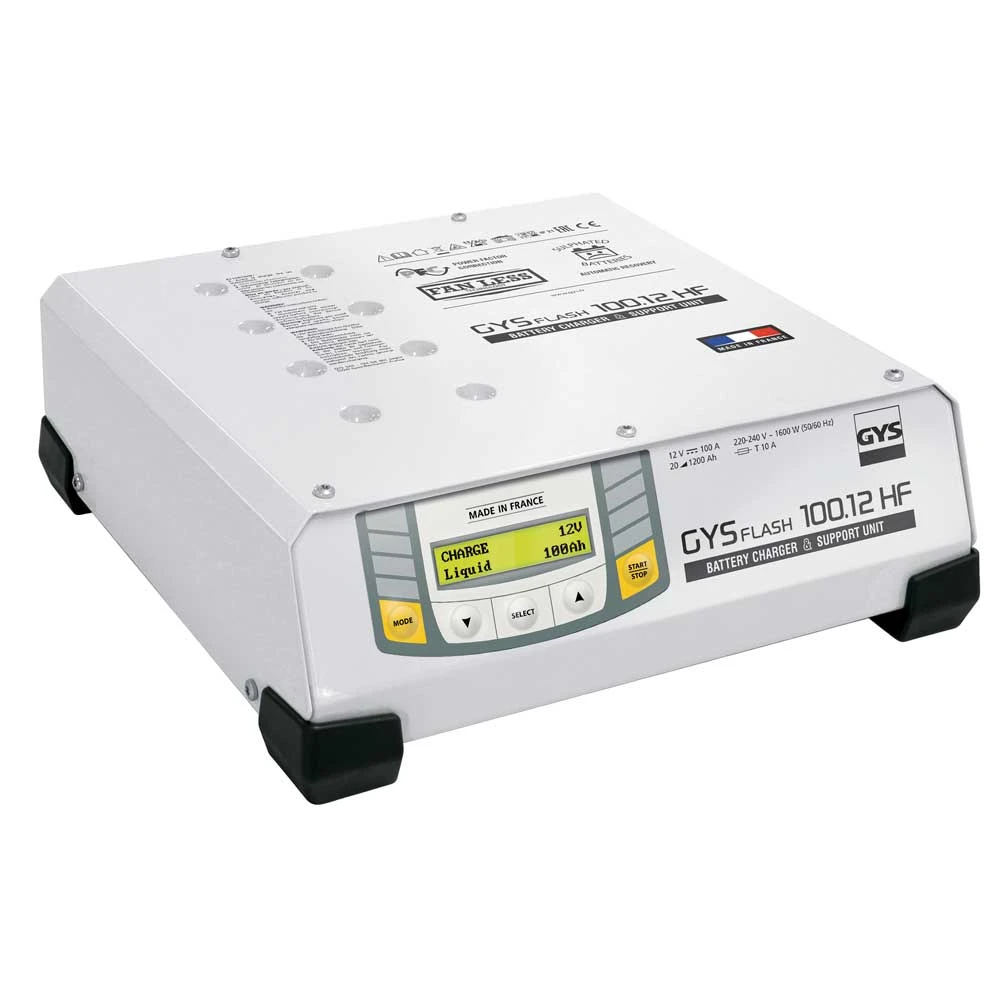 GYS 029415 Automisches Batterieladegerät 12V GYSFLASH 100 12 HF Inverter 5 Modi 2 GYS 029415 Automisches Batterieladegerät 12V GYSFLASH 100 12 HF Inverter 5 Modi – Bild 2