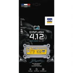 GYS GYSFLASH 4.12 4 12 029422 Batterieladegerät Automatisch 12V Ladeerhaltung -Werkzeug Günstiges Geschäft 029422 pack front