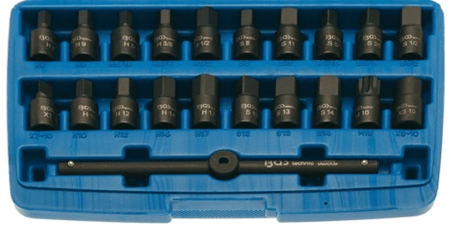 BGS Ölwannen-Spezial-Einsatz-Satz | 10 Mm (3/8") | 21-tlg. – 1014 1 BGS Ölwannen-Spezial-Einsatz-Satz | 10 Mm (3/8") | 21-tlg. – 1014