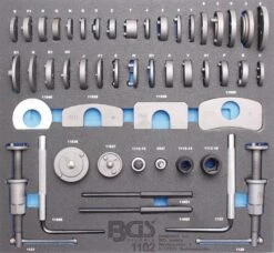 BGS Werkstattwageneinlage 2/3: Bremskolben-Rückstell-Satz | 50-tlg. – 1102 -Werkzeug Günstiges Geschäft 1102581c9bcdb8503