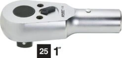 HAZET Umschalt-Knarrenkopf- Vierkant Massiv 25 Mm (1 Zoll) 1116