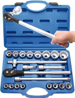 BGS Steckschlüssel-Satz Zwölfkant | Antrieb 20 Mm (3/4") | 21-tlg. – 1223 -Werkzeug Günstiges Geschäft 1223533be9d7d11d7