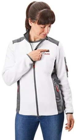 FLEX Akku Heizjacke Fleece TF White Lady -Werkzeug Günstiges Geschäft 14