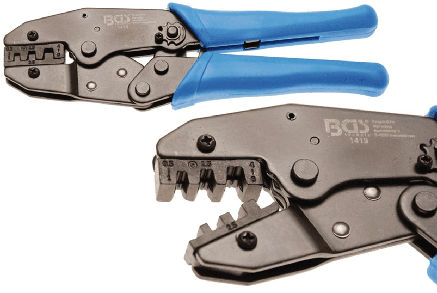 BGS Kabelschuhzange Mit Ratschenfunktion | Für Unisolierte Kabelschuhe 0,5 - 6 Mm² – 1419 1 BGS Kabelschuhzange Mit Ratschenfunktion | Für Unisolierte Kabelschuhe 0,5 - 6 Mm² – 1419
