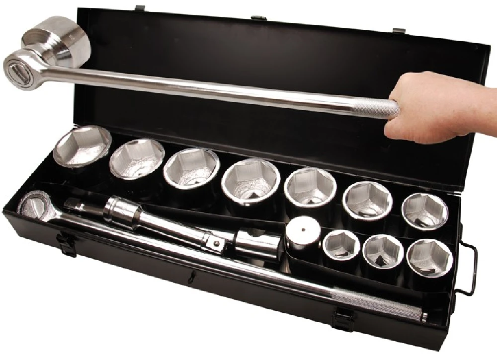 BGS DIY Steckschlüssel-Satz | Antrieb 25 Mm (1") | SW 36 - 80 Mm | 15-tlg. – 15111 1 BGS DIY Steckschlüssel-Satz | Antrieb 25 Mm (1") | SW 36 - 80 Mm | 15-tlg. – 15111