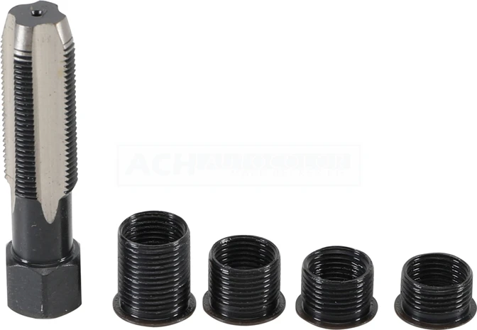 BGS Reparatursatz Für Zündkerzengewinde | M14 X 1,25 Mm | 5-tlg. – 152 1 BGS Reparatursatz Für Zündkerzengewinde | M14 X 1,25 Mm | 5-tlg. – 152