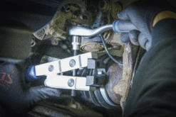 BGS Achsmanschetten-Klemmen-Zange | Drehmomentbetrieb | 90° Abgewinkelt – 163-2 -Werkzeug Günstiges Geschäft 163 2 003