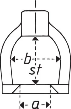 HAZET Kugelgelenk-Abzieher 1779-18 -Werkzeug Günstiges Geschäft 1779 18 55 23skizze