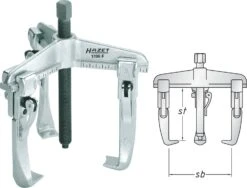 HAZET Schnellspann-Abzieher 3-armig 1786F-20