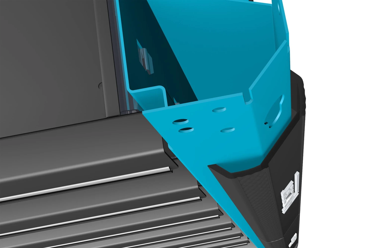 HAZET Werkstattwagen In Schwarzgrau 8 Schubladen + 300 Werkzeugen 179N-8-RAL7021 8 HAZET Werkstattwagen In Schwarzgrau 8 Schubladen + 300 Werkzeugen 179N-8-RAL7021 – Bild 8