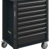 HAZET Werkstattwagen Assistent In Schwarzgrau Leer Mit 8 Schubladen 179N-8-RAL7021