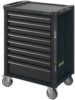 HAZET Werkstattwagen Assistent In Schwarzgrau Leer Mit 8 Schubladen 179N-8-RAL7021 -Werkzeug Günstiges Geschäft 179n 8 ral7021 23detail 23rechts