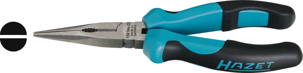 HAZET Flachrund-Zange 1841MA-22 1 HAZET Flachrund-Zange 1841MA-22