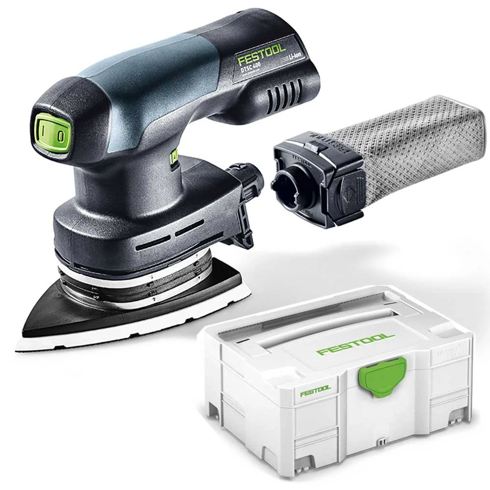 Festool Akku Deltaschleifer 18V DTSC Li Basic 100x150mm 201526 Im SYSTAINER SYS 2 T-LOC Jetzt 576359 1 Festool Akku Deltaschleifer 18V DTSC Li Basic 100x150mm 201526 Im SYSTAINER SYS 2 T-LOC Jetzt 576359