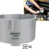 HAZET Kraftstoff-Filter-Lösewerkzeug 10mm 3/8 Zoll Rillenprofil 2168-6