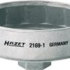 HAZET Ölfilter-Schlüssel 102mm 1/2 Zoll Außen-15-kant 2169-1