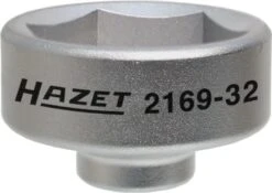 HAZET Ölfilter-Schlüssel 10mm 3/8 Zoll Außen-Sechskant 2169-32