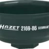 HAZET Ölfilter-Schlüssel Vierkant Hohl 12,5mm 1/2 Zoll Rillenprofil 2169-86