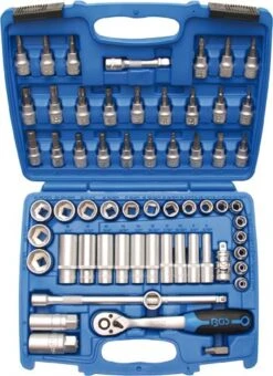 BGS Steckschlüssel-Satz | Antrieb 10 Mm (3/8") | Zollgrößen | 61-tlg. – 2215 -Werkzeug Günstiges Geschäft 2215533bb2db7af4b