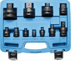BGS Kraft-Adapter- Und Kugelgelenk-Satz | 6,3 Mm (1/4") - 25 Mm (1") | 11-tlg. – 25140