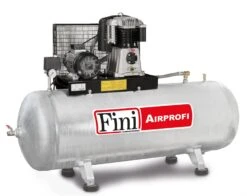 FINI Kolbenkompressor Airprofi BK 120-500F-7,5 Stationär 5,5kW 500l Kesselinhalt
