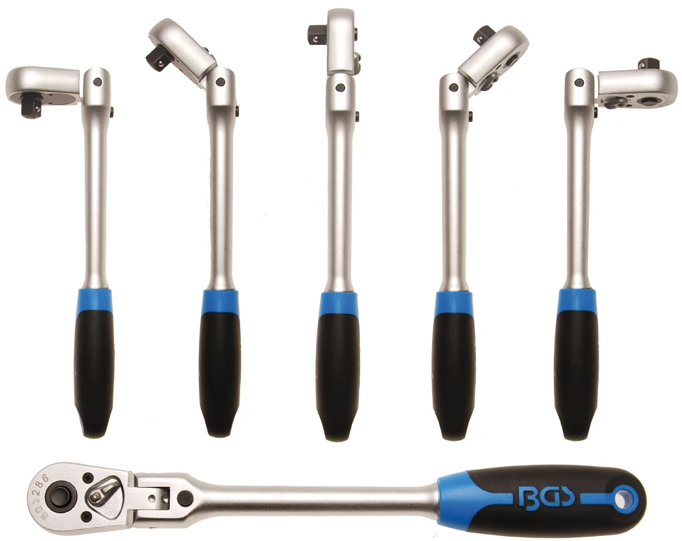 BGS Gelenkknarre, Arretierbar | 10 Mm (3/8") – 286 2 BGS Gelenkknarre, Arretierbar | 10 Mm (3/8") – 286 – Bild 2