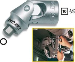 HAZET Bremssattel-Gelenkeinsatz 10mm 3/8 Zoll Innen-Sechskant 7 2901G-7
