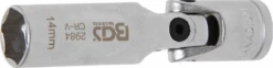 BGS Glühkerzen-Gelenk-Einsatz Sechskant | 10 Mm (3/8") | SW 14 Mm – 2984
