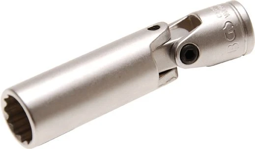 BGS Glühkerzen-Gelenk-Einsatz Sechskant | 10 Mm (3/8") | SW 14 Mm – 2984 2 BGS Glühkerzen-Gelenk-Einsatz Sechskant | 10 Mm (3/8") | SW 14 Mm – 2984 – Bild 2