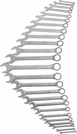 BGS Maul-Ringschlüssel-Satz | Zollgrößen | SW 1/4" - 1.1/4" | 25-tlg. – 30101