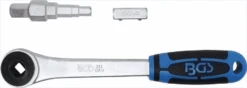 BGS Durchsteckknarre Mit Adapter Und Stufenschlüssel | Abtrieb Innenvierkant 12,5 Mm (1/2") – 314