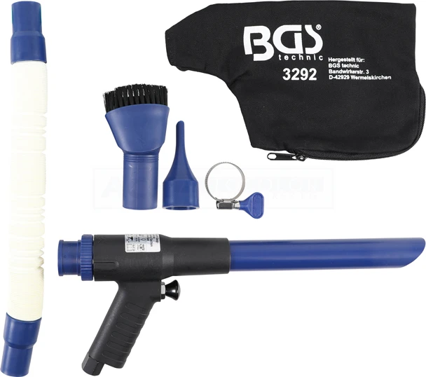 BGS Druckluft-Saug- / Blaspistole | Umschaltbar | 9-tlg. – 3292 1 BGS Druckluft-Saug- / Blaspistole | Umschaltbar | 9-tlg. – 3292