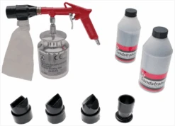BGS DIY Druckluft-Sandstrahlpistole Inkl. Zubehör – 3650