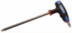 BGS Schraubendreher Mit T-Griff Und Seitlicher Klinge | T-Profil (für Torx) T50 – 4010-18
