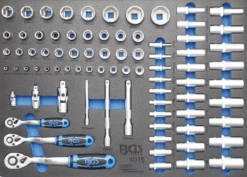 BGS Werkstattwageneinlage 3/3: Steckschlüssel-Satz | 80-tlg. – 4015