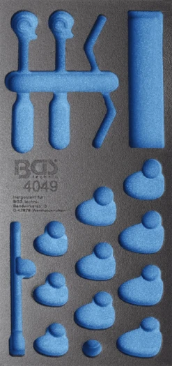 BGS Werkstattwageneinlage 1/3 | Leer | Für Art. 4049 – 4049-1