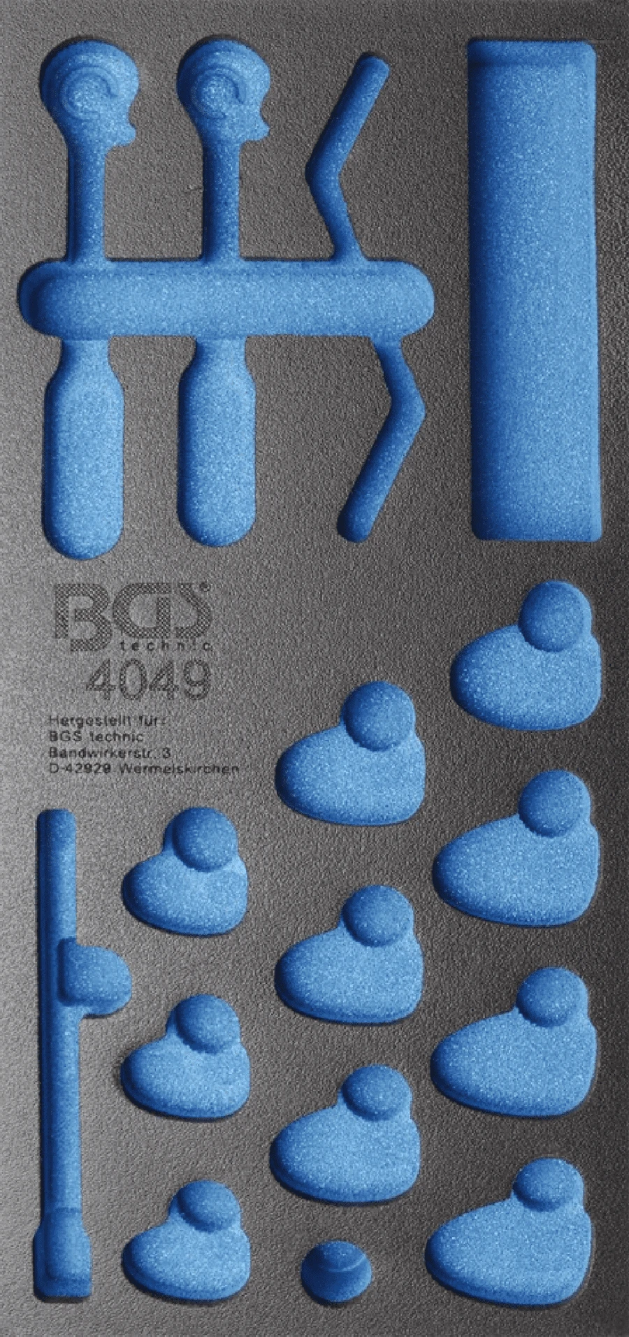 BGS Werkstattwageneinlage 1/3 | Leer | Für Art. 4049 – 4049-1 1 BGS Werkstattwageneinlage 1/3 | Leer | Für Art. 4049 – 4049-1