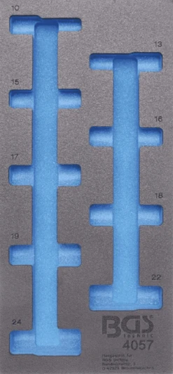 BGS Werkstattwageneinlage 1/3 | Leer | Für Art. 4057 – 4057-1