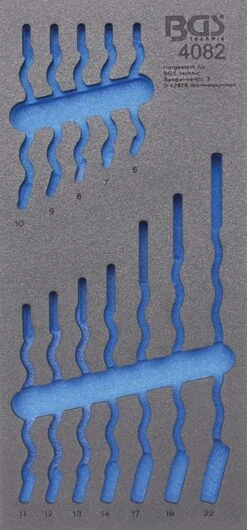 BGS Werkstattwageneinlage 1/3 | Leer | Für Art. 4082 – 4082-1 -Werkzeug Günstiges Geschäft 4082 1581c9bc2e1a5e