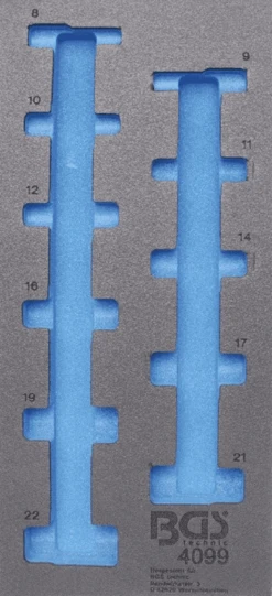 BGS Werkstattwageneinlage 1/3 | Leer | Für Art. 4099 – 4099-1