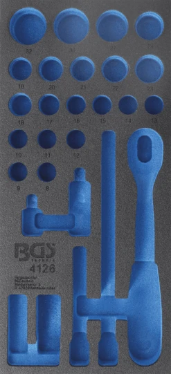 BGS Werkstattwageneinlage 1/3 | Leer | Für Art. 4126 – 4126-1