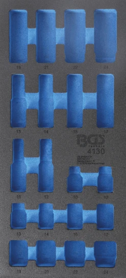 BGS Werkstattwageneinlage 1/3 | Leer | Für Art. 4130 – 4130-1