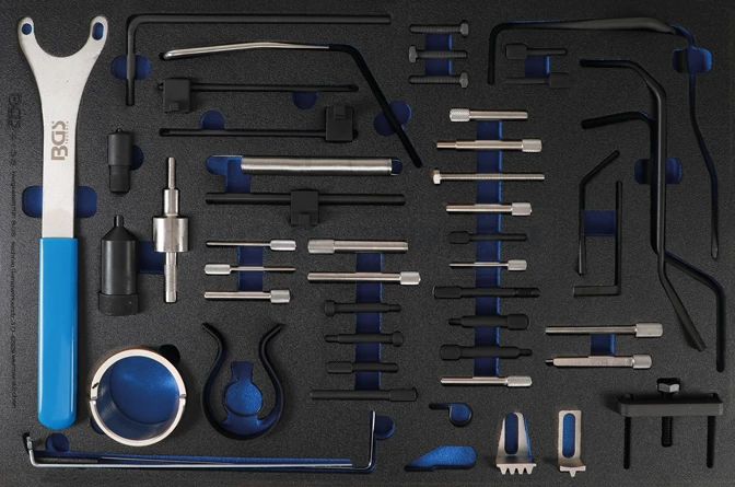 BGS Werkstattwageneinlage 3/3: Motor-Einstellwerkzeug-Satz | Für Fiat, Ford, Citroën, Peugeot – 4135 1 BGS Werkstattwageneinlage 3/3: Motor-Einstellwerkzeug-Satz | Für Fiat, Ford, Citroën, Peugeot – 4135