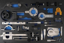 BGS Werkstattwageneinlage 3/3: Motor-Einstellwerkzeug-Satz | Für Opel, Chevrolet, Saab, Fiat, Lancia, Suzuki, Ford – 4138