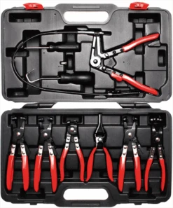 BGS DIY Schlauchklemmenzangen-Satz | 10-tlg. – 421