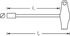 HAZET Steckschlüssel Mit T-Griff- Außen-Sechskant Profil - 10 428-10 -Werkzeug Günstiges Geschäft 428 23skizze