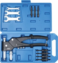 BGS Nietzangen-Satz | Für Standardnieten, Nietmuttern Und Nietbolzen – 438 14 BGS Nietzangen-Satz | Für Standardnieten, Nietmuttern Und Nietbolzen – 438 -Werkzeug Günstiges Geschäft 438 003