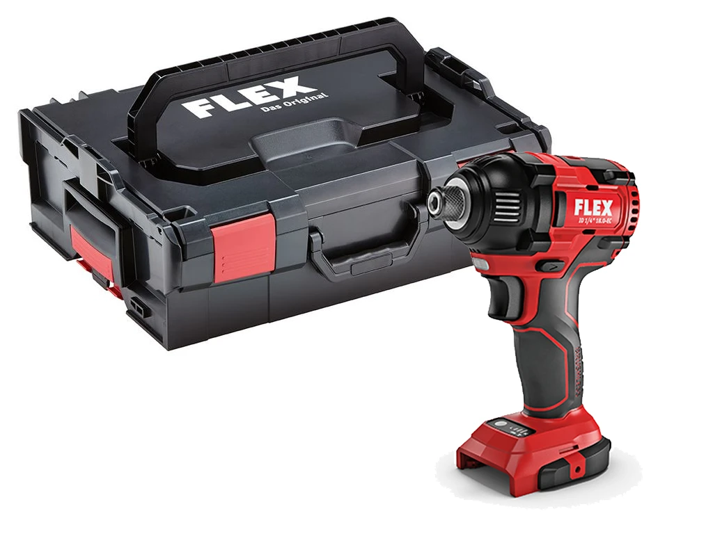 FLEX Akku Schlagschrauber ID 1/4" 18.0-EC 459690 LBOXX Ohne Akkus Ohne LG 1 FLEX Akku Schlagschrauber ID 1/4" 18.0-EC 459690 LBOXX Ohne Akkus Ohne LG