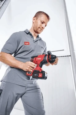 FLEX Akku Bohrhammer CHE 18 EC Set 461.768 2x Akkus 5Ah LG L-BOXX 18Volt -Werkzeug Günstiges Geschäft 461768l